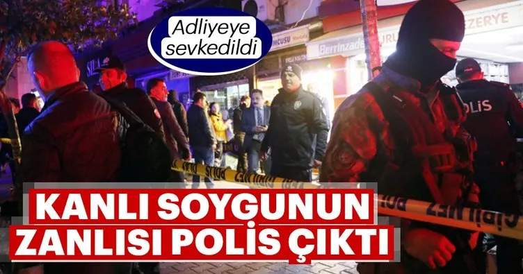 Kanlı soygunun zanlısı adliyede