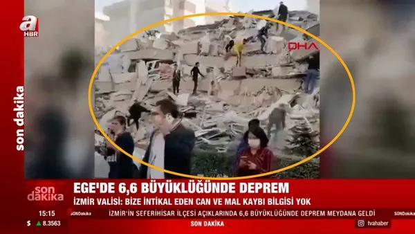Izmir Deki 6 6 Lik Depremden Son Dakika Goruntuleri Canli Yayinda Video Videosunu Izle Son Dakika Haberleri