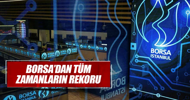 Borsa’dan yeni kapanış rekoru 96.400