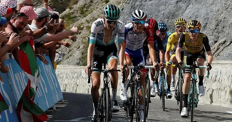 Fransa Bisiklet Turu 14. etapta ilk sıra Thibaut Pinot’nun