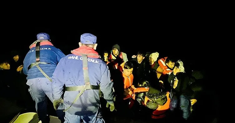 Fethiye açıklarında 37 düzensiz göçmen yakalandı