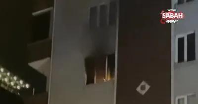 Gebze’de 7 katlı apartmanda yangın | Video