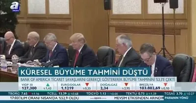 Küresel büyüme tahmini düştü