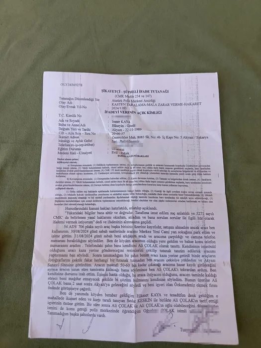 Avukattan darp skandalı! Aracına çarptıkları adamı çağırıp, darp ettiler