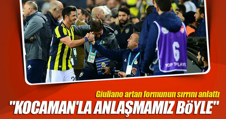 Aykut Kocaman'la anlaşmamız böyle