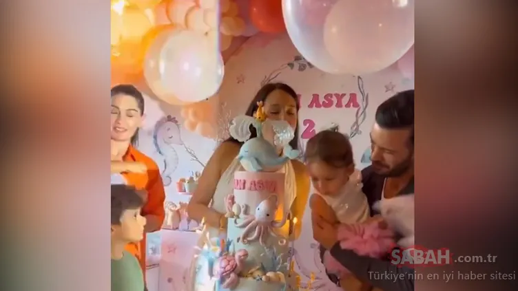 Barış Arduç ve Gupse Özay kızları Jan Asya’nın doğum gününü kutladı! İşte Jan Asya’nın muhteşem doğum günü pastası!