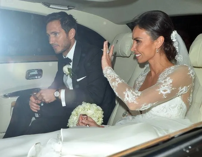 Futbolcu Frank Lampard düğün gecesini anlattı