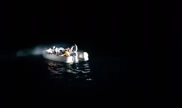 Yunan askerinin geri ittiği göçmenleri Türk Sahil Güvenlik kurtardı