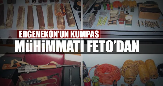 Ergenekon’un kumpas mühimmatı Feto’dan