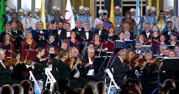 İşte Türkiye’nin 100. yıl marşı: Cumhurbaşkanlığı Senfoni Orkestrası ilk kez seslendirdi