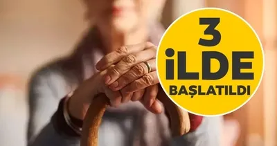Evde bakım desteği! 3 ilde başlatıldı: Binlerce insana...