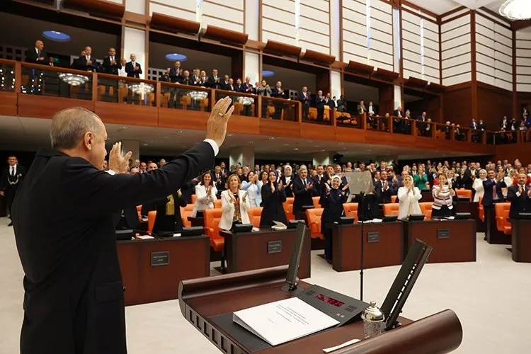 Son dakika: TBMM'de yeni dönem başlıyor! Bugün milletvekilleri yarın Başkan Erdoğan yemin edecek