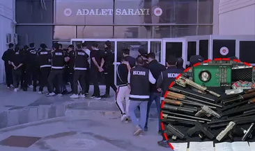 Hatay'da suç örgütüne operasyon! Esnafı haraca bağlayan ve fuhuş yaptıran 28 şüpheli tutuklandı #hatay