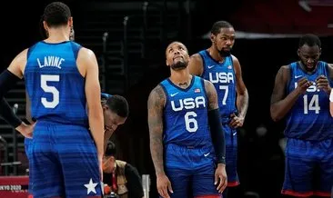 Fransa ABD’yi devirdi! NBA yıldızları olimpiyatlarda döküldü...