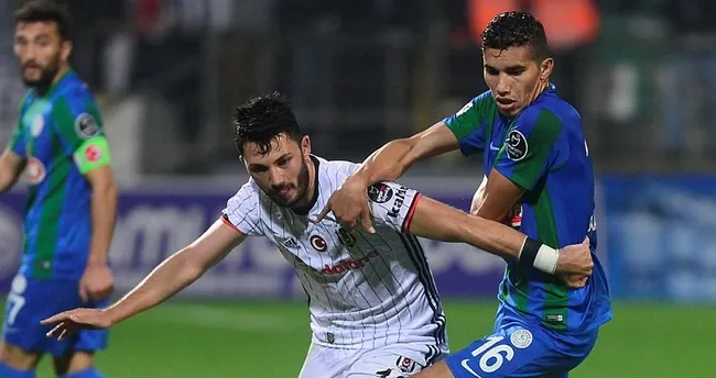 Beşiktaş ile Çaykur Rizespor 34. randevuda