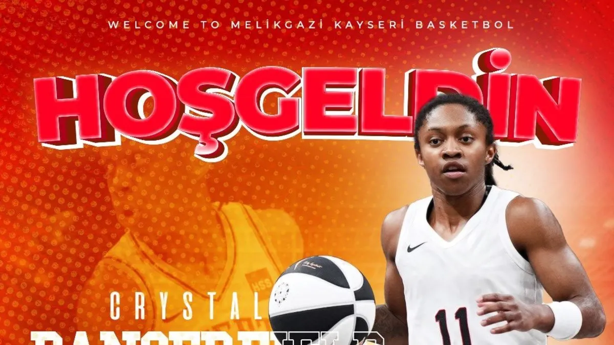Melikgazi Kayseri Basketbol, Crystal Dangerfield'i renklerine bağladı