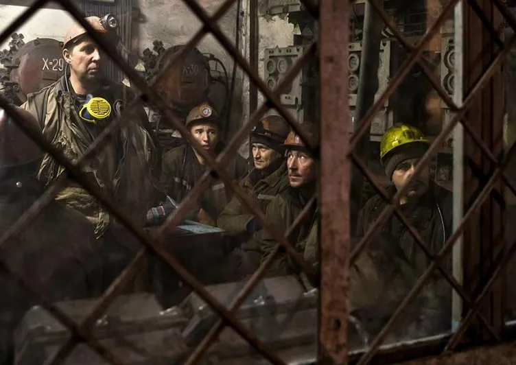 Ukraynalı 33 madencinin cenazesi çıkarıldı