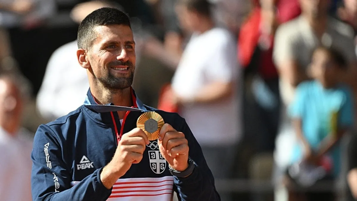Novak Djokovic kariyerinin ilk olimpiyat şampiyonluğunu kazandı!
