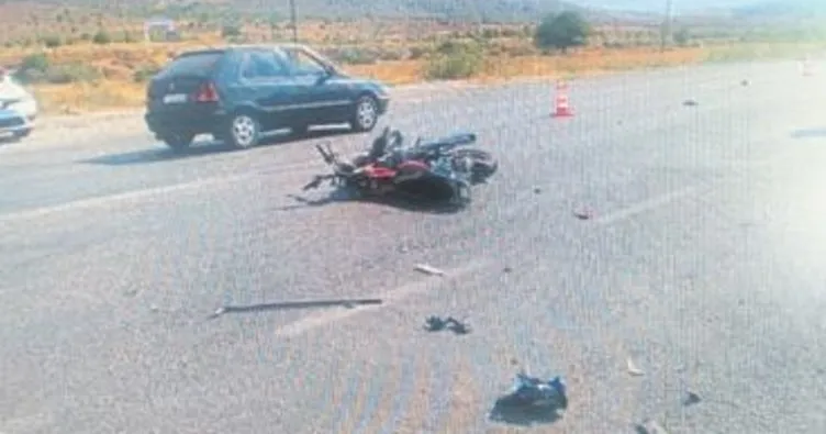 Foça’da trafik kazası: 2 yaralı