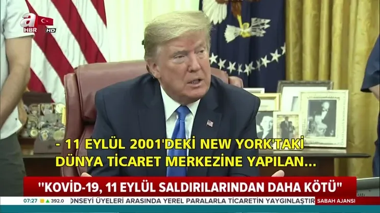 Donald Trump'tan Flaş Koronavirüs Açıklaması!