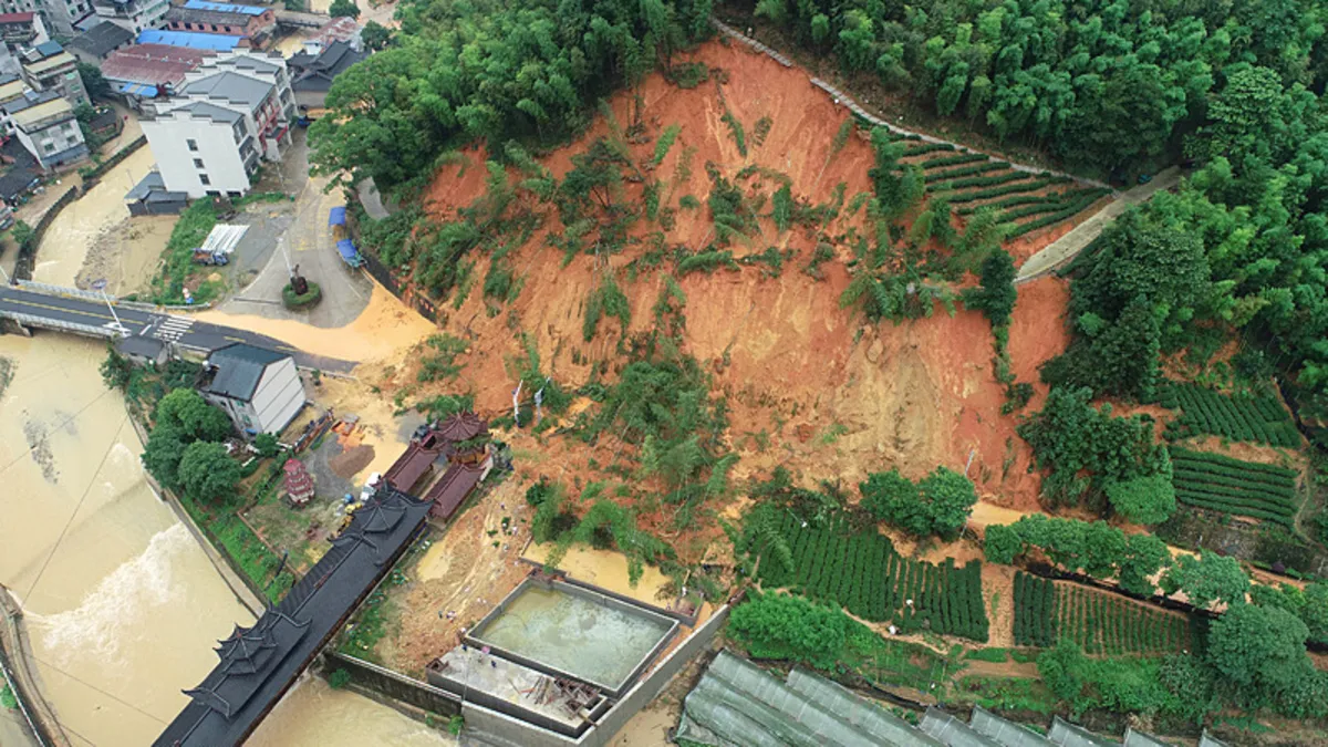 Çin’de toprak kayması faciası! 9 kişi hayatını kaybetti Çin’de toprak kayması faciası! 9 kişi hayatını kaybetti