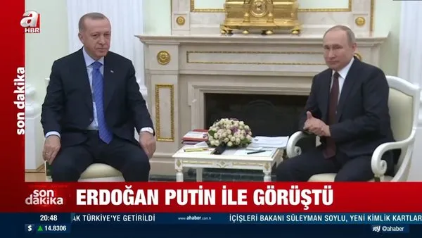 Başkan Erdoğan Putin ile görüştü! Müzakereler İstanbul'da yapılacak