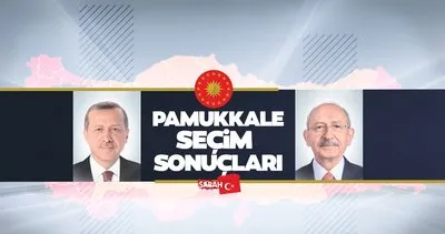 Denizli Pamukkale seçim sonuçları 2023: YSK verileri ile Cumhurbaşkanlığı Pamukkale seçim sonucu ve adayların oy oranları