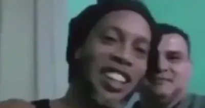 Ronaldinho’dan ailesine videolu mesaj