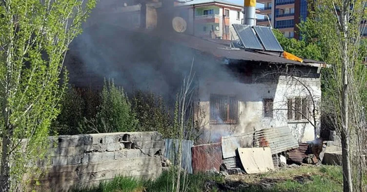 Sivas’ta kokutan ev yangını