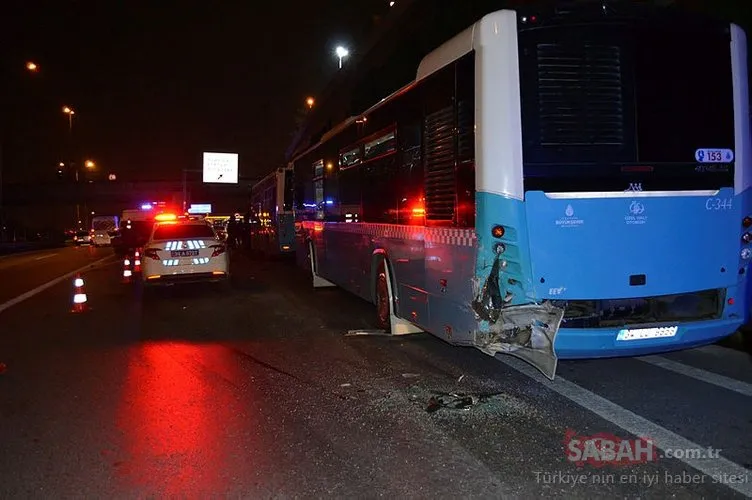 İstanbul Pendik E-5’te trafik kazası: 1 ölü