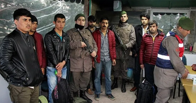 Burdur’da 7 kaçak yakalandı