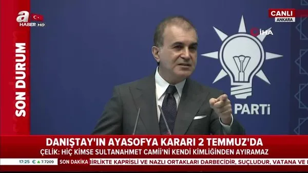 Son dakika: AK Parti Sözcüsü Ömer Çelik'ten kritik toplantı sonrası canlı yayında flaş açıklamalar | Video
