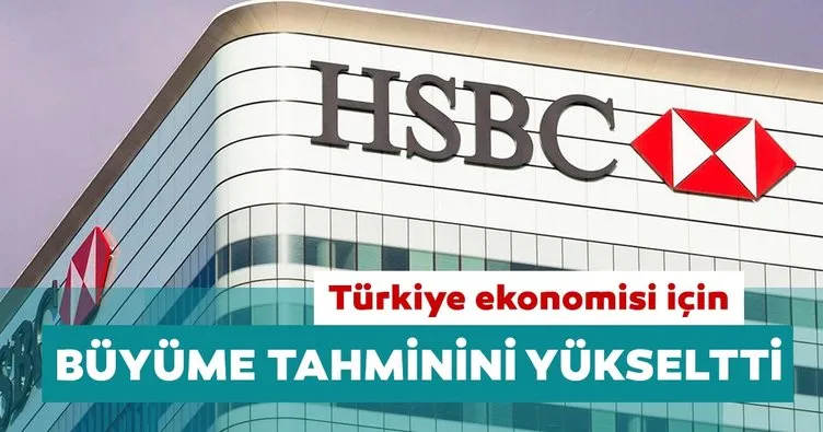 HSBC Türkiye ekonomisi için 2020 ve 2021 büyüme tahminlerini yükseltti
