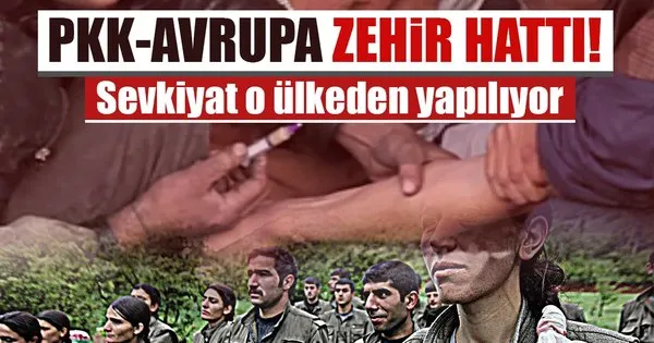 PKK uyuşturucu sevkiyatını Belçika'dan yapıyor