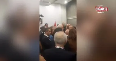 Kılıçdaroğlu’nun CHP Kurultayı’nda adaylıktan çekilmesini engellemek isteyenlerin görüntüleri ortaya çıktı | Video