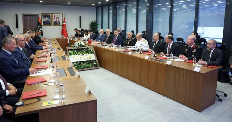 Türkiye ve Libya güvenlik iş birliğini güçlendiriyor! Bakan Çiftçi, Libyalı mevkidaşı ile bir araya geldi