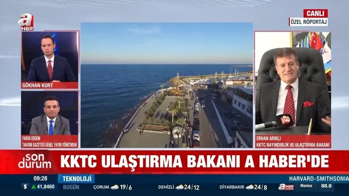 KKTC Ulaştırma Bakanı Arıklı: Türk askerinin olmadığı Kıbrıs Yunan’a bağlı kalır