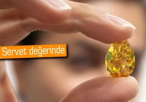 Turuncu elmas, 35 milyon dolara satıldı