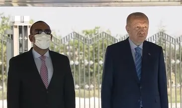 Başkan Erdoğan karşıladı: Etiyopya Başbakanı Ankara’da