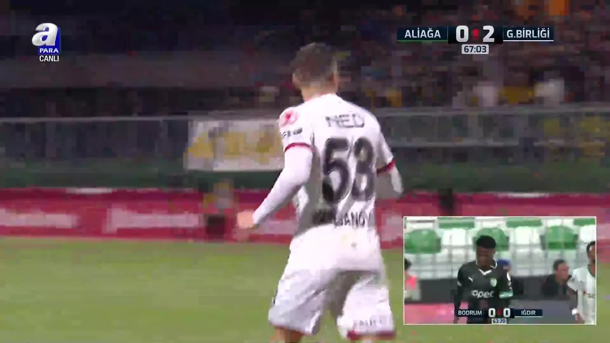 GOL |  Aliağa FK 0-3 Gençlerbirliği videosunu izle | Son Dakika Haberleri