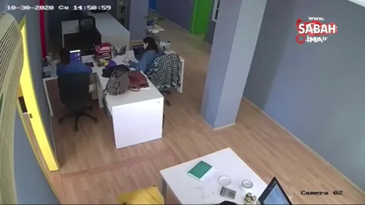 Depremin yaşattığı paniğin yeni görüntüleri ortaya çıktı | Video