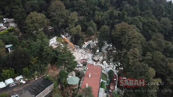 Adnan Oktar Örgütü'nün villasından son görüntüler