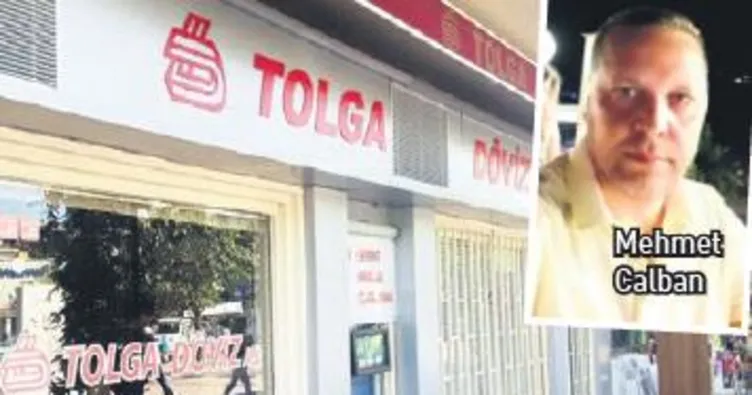 Döviz bürosunda milyonluk vurgun