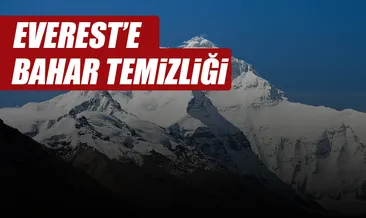 Everest’e bahar temizliği