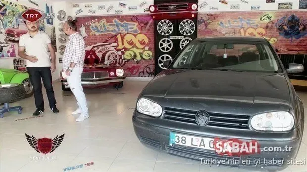 Eski model Volkswagen Golf’ünü tamirhaneye bırakmıştı! Otomobili almaya geldiğinde gözlerine inanamadı