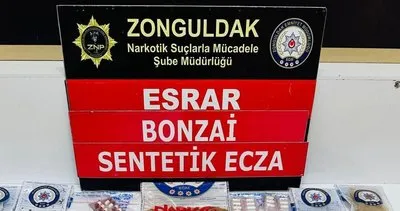 Emniyetten uyuşturucu operasyonu: 2 tutuklu #zonguldak