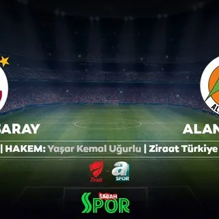 Ziraat Türkiye Kupası'nda Galatasaray'ın rakibi Alanyaspor
