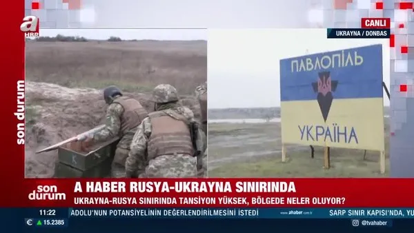 Son Dakika: A Haber Rusya-Ukrayna sınırında... Bölgede tansiyon yüksek, neler oluyor? İşte ayrıntılar! | Video