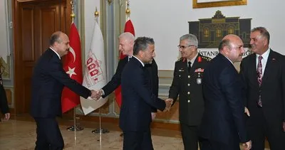 İstanbul Valiliği’nde bayramlaşma töreni düzenlendi