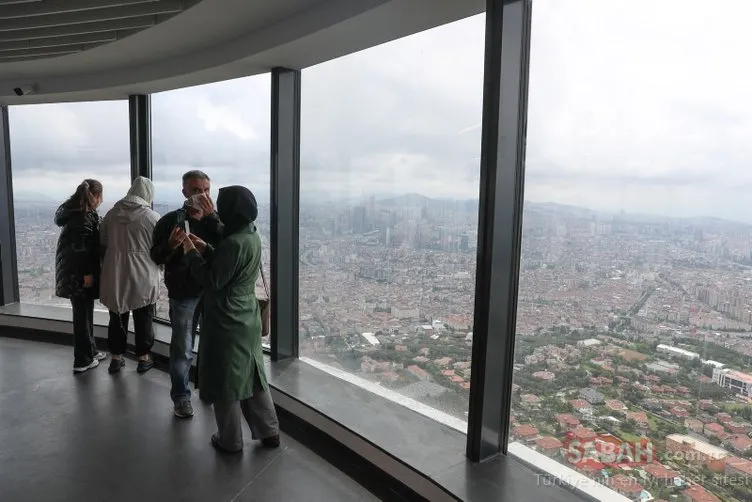 Çamlıca Kulesi kapılarını ziyaretçilere açtı: Ömür boyu bu anı unutmayacağız